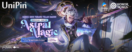 [Astral Magic] Top Up Honor of Kings di Midasbuy #PakeUniPin & Raih 10.000 UniPin Credits